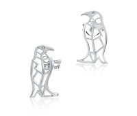 Penguin Art Design 925 Ear Stud STS-3729